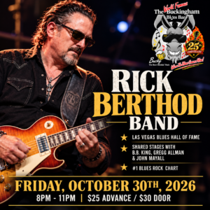 article image - Rick Berthod Band at Buckingham Blues Bar